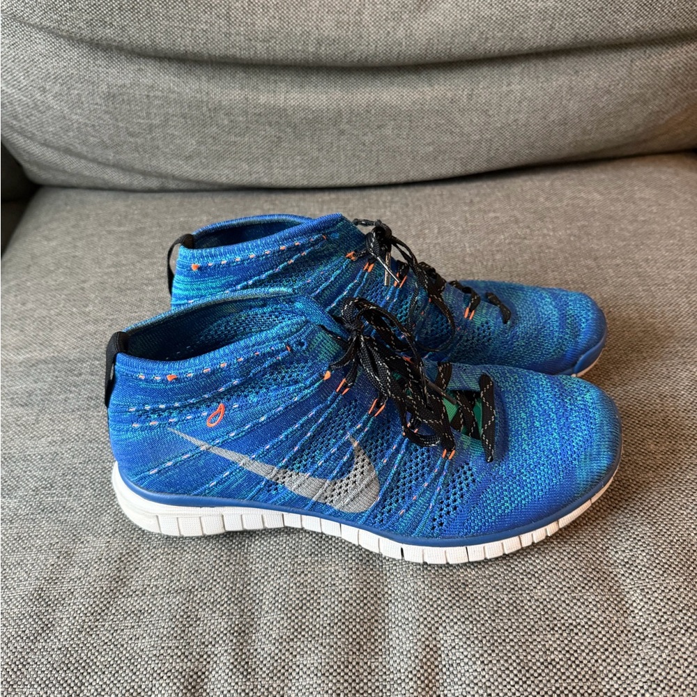 Nike Flyknit Running Shoes Lightweight Breathable Athletic Trainers